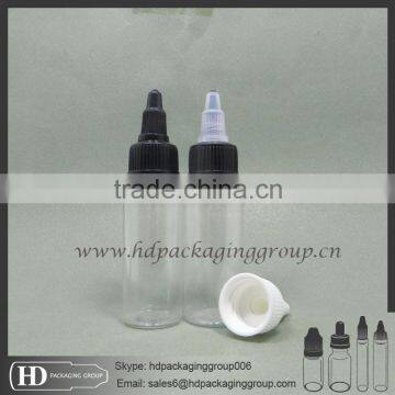 stock 30ml plastic e liquid pet dropper bottles with twist caps long dropper twist off cap