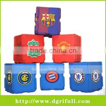 2014 football team logo silicone collection box