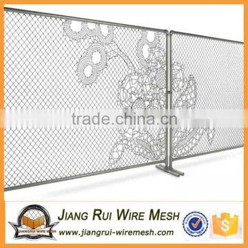 Hot Dip Galvanized Chain Link Wire Mesh / Galvanized Chain Link Fence photo-3