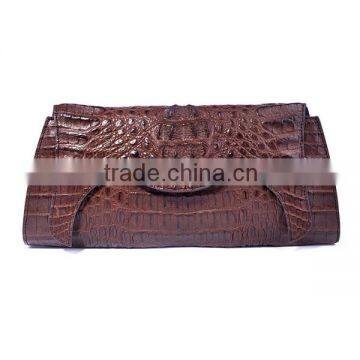 100% genuine leather handbags crocodile skin handbags