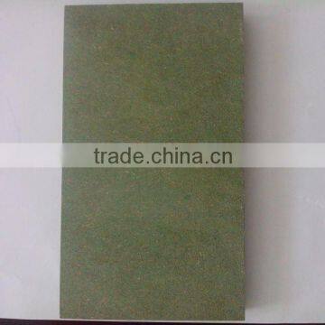 One side melamine and green core mdf