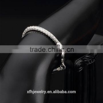 Women's 3.5M Delicacy Fashion Silver Bracelet Best Gift for Female photo-3