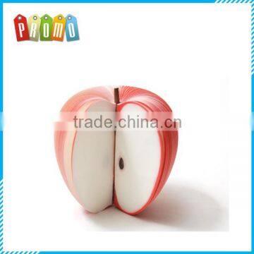 Promotional Printed 150 sheets Apple shaped Fruit Memo Pad