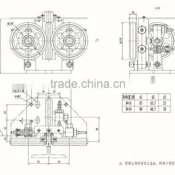 Elevator Parts Rolling Guide Shoes CT-112 photo-2
