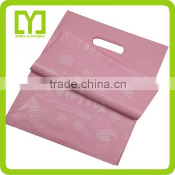 YiWu wholesale promotional custom Custom printed grocery retail shopping hdpe plastic handle bags