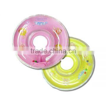 PVC inflatable baby swimming neck float ring wholesale