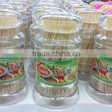 Single or or Double Point Bamboo Toothpicks photo-3
