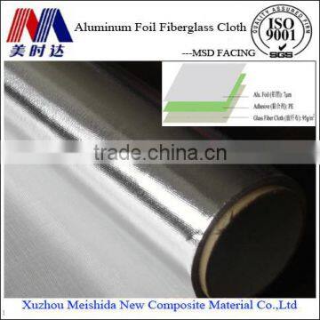 Building Construction Material Aluminum Foil Fiberglass Fabric