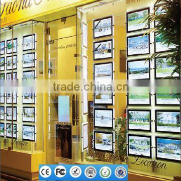 Karachi Real Estate Agency Light Sign Post Acrylic Poster Folders Window Led Displays