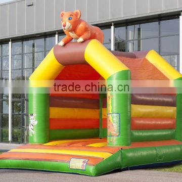 New lion bouncy castle/bounce house/bounce house with slide