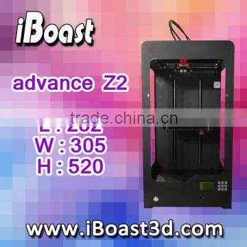 Large FDM 3D printer [iBoast advance Z2 FDM 3D printer] covered by metal case! (@Z201)