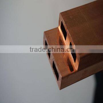 CuZn37 Different Wall Thickness Square Tube(Two Holes) photo-2