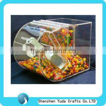 mini candy bin with scoop,lucite candy boxes wholesale,candy display box