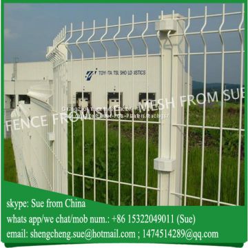 Garden used mesh fencing Curved fences Factory in China