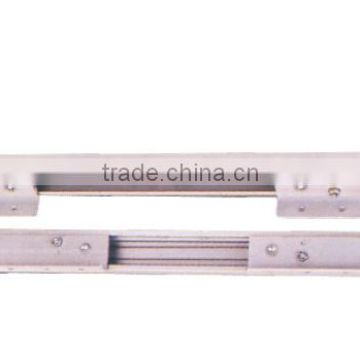 white color Aluminum Alloy Dining Table Slide Rail