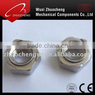 stainless steel square weld nut din 928 din 929