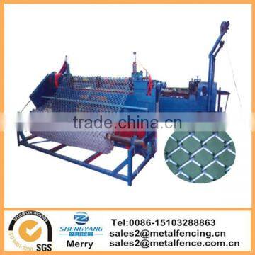 professional fully automatic diamond woven wire mesh knitting machinery