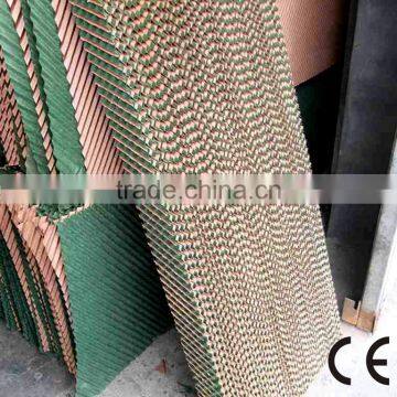 Poultry House Chinese Wet Curtain For Sale / High Evaporative Honey Comb Cooler Pad photo-2