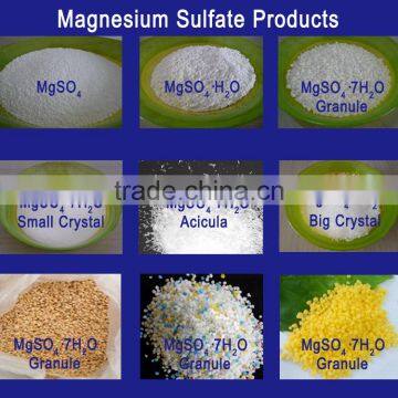 Professional Supplier for kieserite fertilizer Magnesium Sulphate price