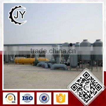 Reasonable Structure Low Maintenance Outdoor Fertilizer Rotary Dryer