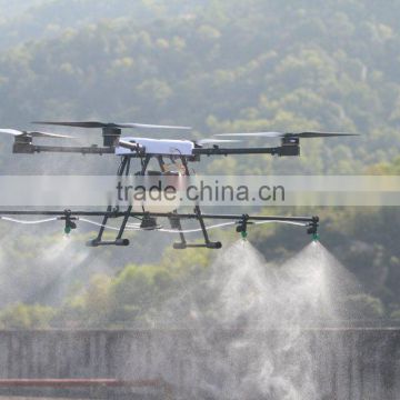 2017 new spraying pesticides uav 10L capacity, long range 10kg light agriculture spraying drone with 10000mAh 25C battery