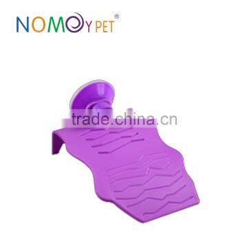 Nomo pet products purple turtle pier floating platform dock