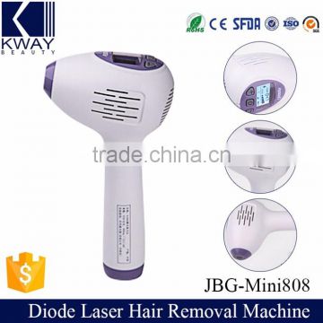 CE approved portable diode laser hair removal machine for home use