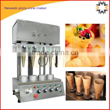 Neweek new popular hand holding automatic vertical pizza cone maker