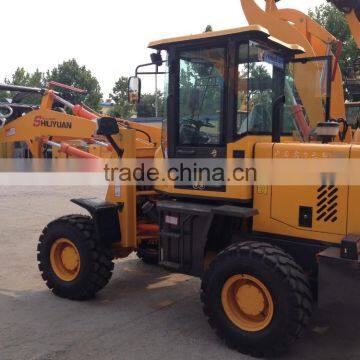 Weifang loader ZL15 new design with low price and Europe design ISUZU axle