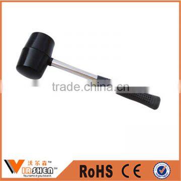 Dead blow manual rubber steel mallet hammer