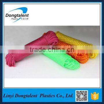 Multicolor braided nylon/polypropylene rope made in China for sale