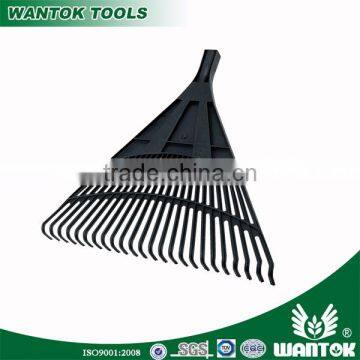 garden cleaning tools plastic farm rake PP leaf lawn rake 22T 24T 30T