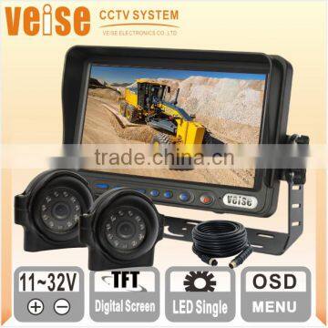 2016 hot 7 Inch Digital Camera Monitoring Systems for Municipal & Garbage