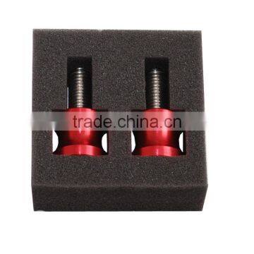 100% CNC motorcycle swing arm spool adapters for V spool stands