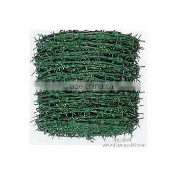 galvanized / pvc barbed wire weight per meter ( factory )