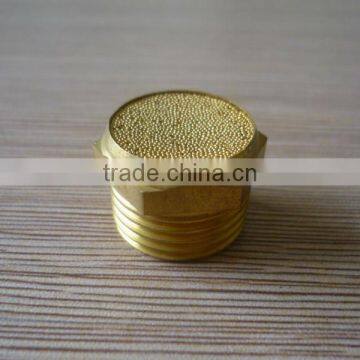 Pneumaic muffler,male threade air Silencer, Brass fitting