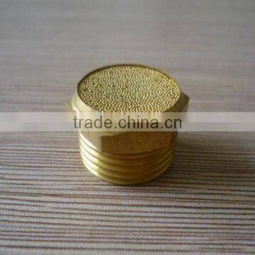 Brass Pneumatic Silencer Brass Air Silencer Copper Fitting photo-5