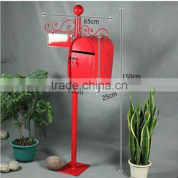 good quality electric galvanized USA metal letterbox