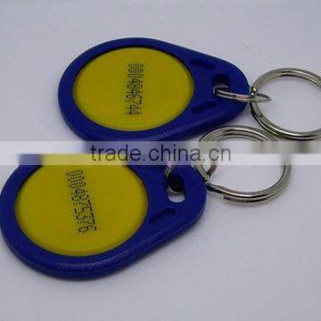 Printable PVC RFID Keychain/RFID Key Fobs/Cards, 125KHz TK4100 RFID Keys