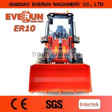 Everun CE Marked 1.0 Ton Articulated Mini Wheel Loader