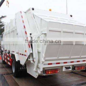White HOWO Waste Collection Vehicle 266HP 4X2 photo-4