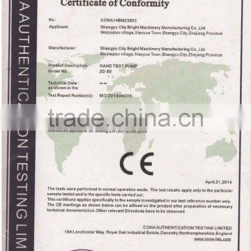 Accurately Hydraulic Pressure Test Pump ZD-50 photo-2