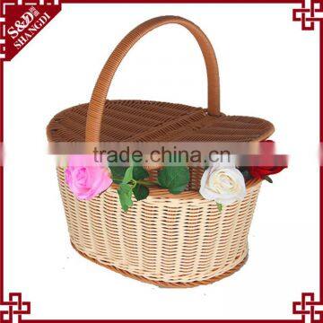 S&D Rattan Type and Picnic Basket Type gift baskets and boxes handle fruit basket