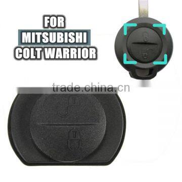 New 2 Button Rubber Key Pad Replacement for MITSUBISHI COLT WARRIOR Remote Fob