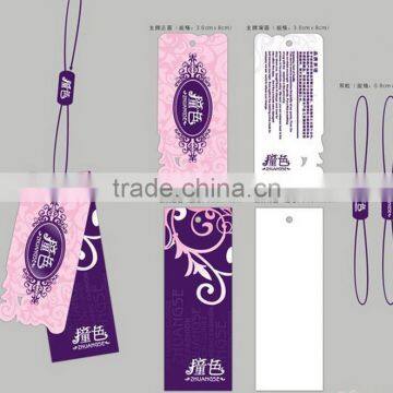 2015 Good Quality Best Sale Wholesale Paper Tag/ Printed PVC Tag/Hang Tag for Garment/Case/Bag/shoe photo-6