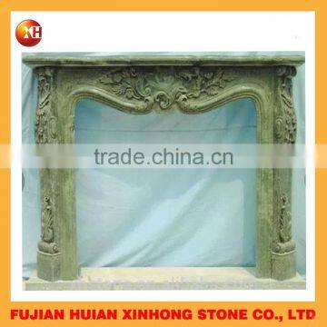 Chinese Carved Marble Stone Fireplace for Construct Decoration photo-6