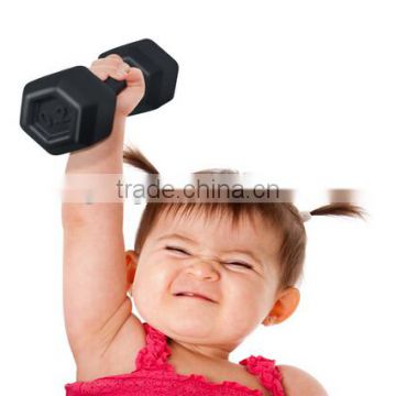 Buff Baby Dumbbell Baby Rattle