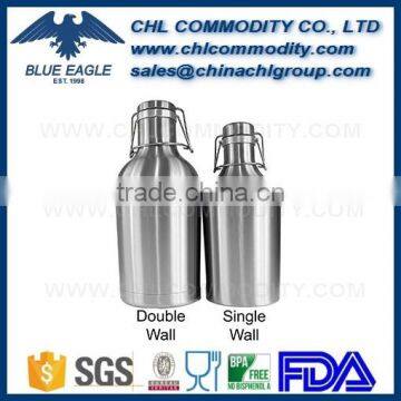 64oz Stainless Steel Mini Keg Growler