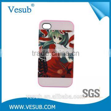 Vesub Imports Eco Quality Pu Textile Raw Materials Personalized 3d Sublimation Case