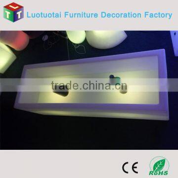 Rechargeable Long Ice Bucket LED Bar Furniture / LED Light Wine Ice Buckets Indoor or Outdoor L120*W40*H40CM photo-4